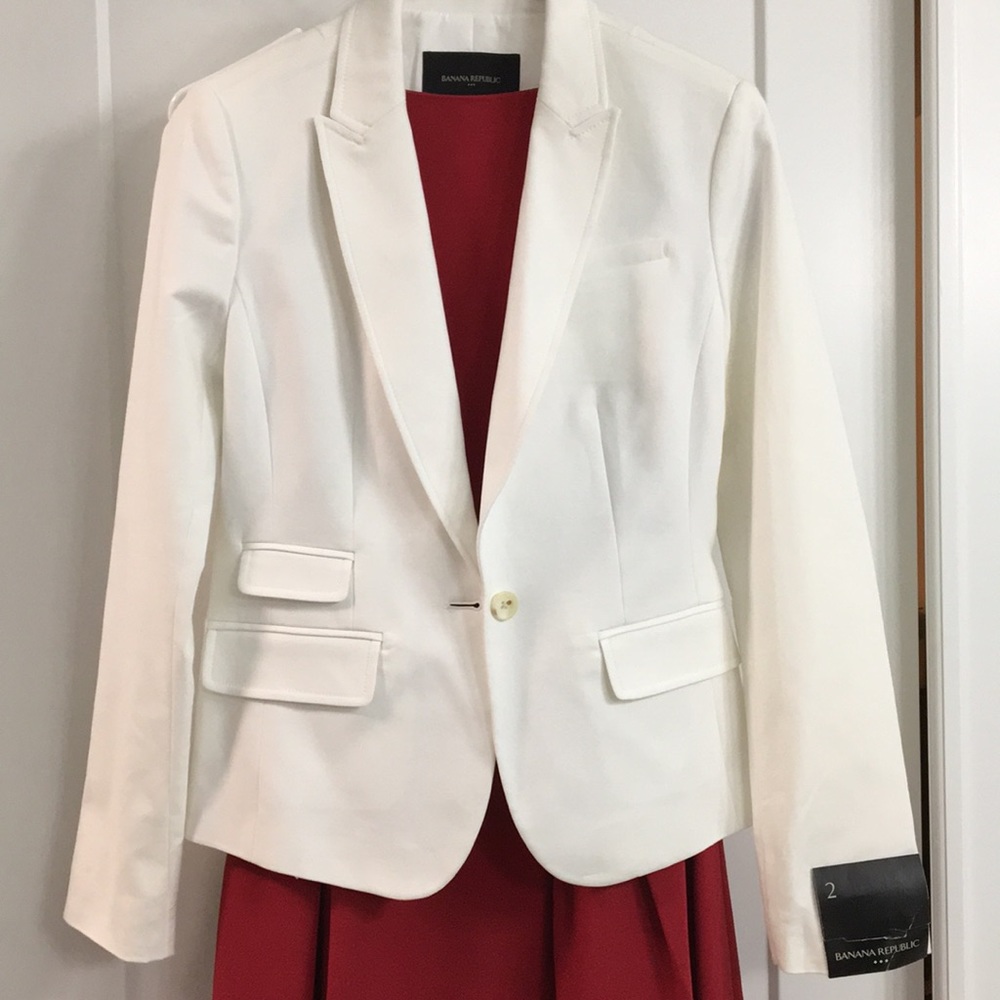 Banana republic White blazer new